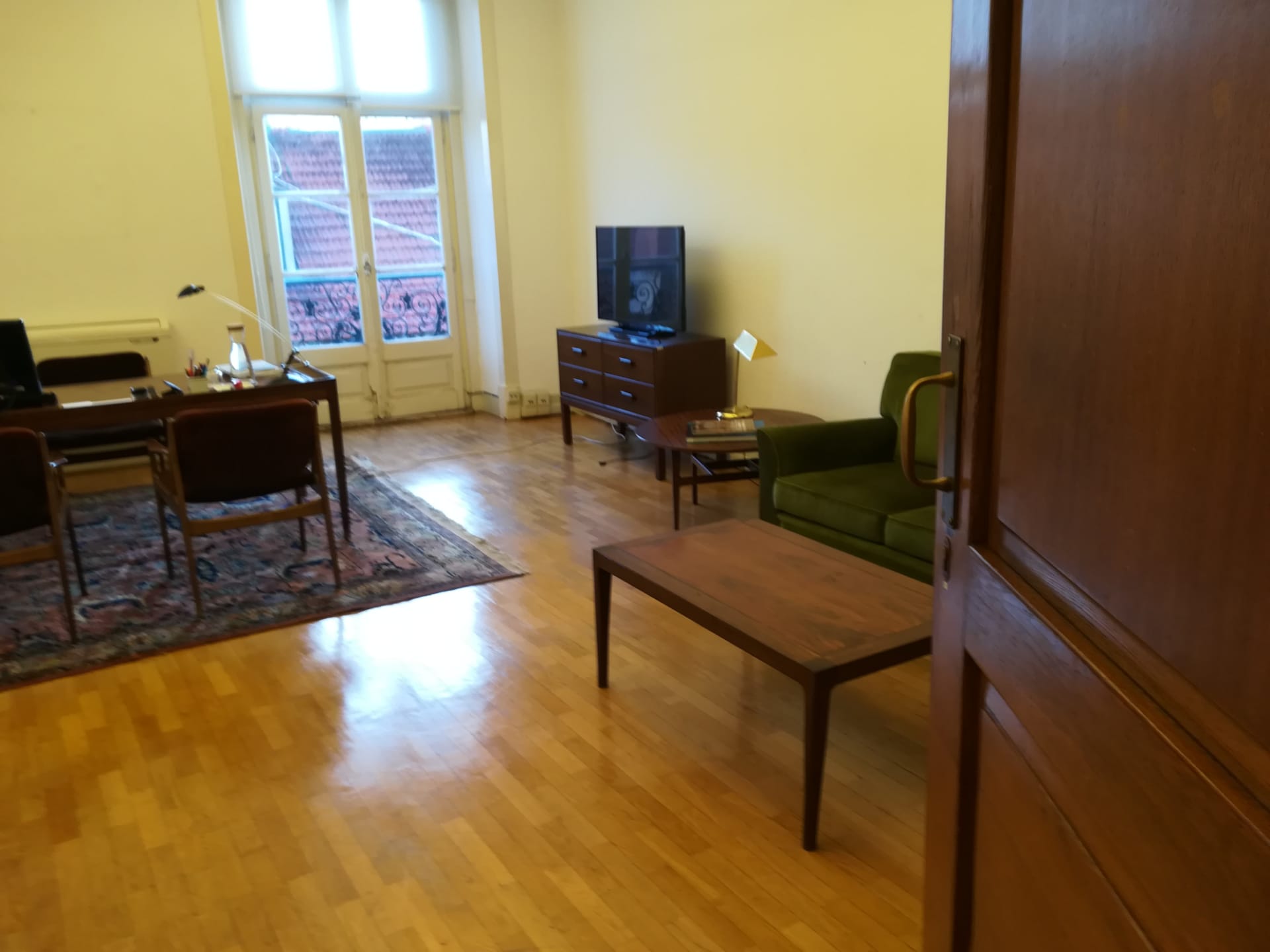 Gabinete antes da intervenção.